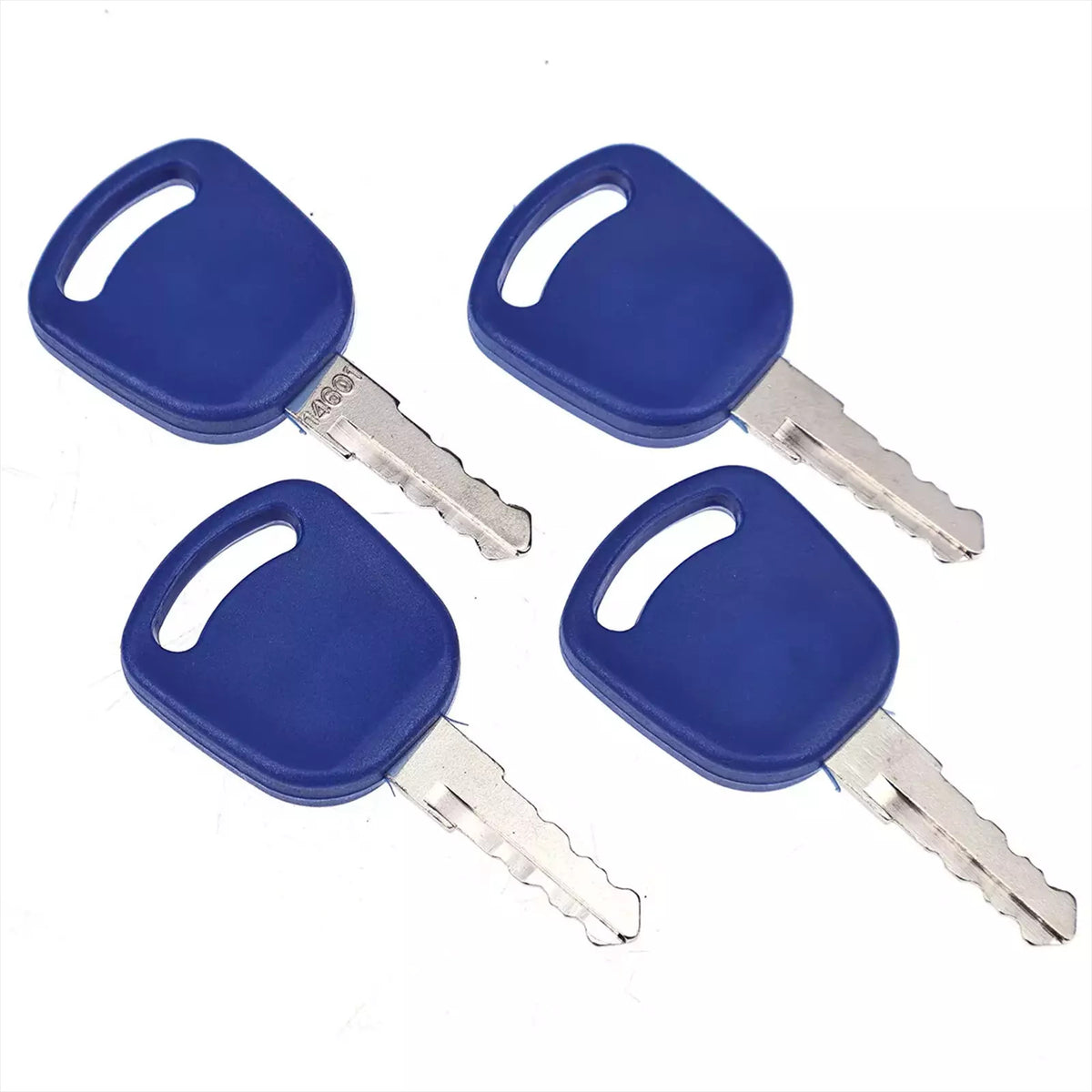 4X Keys 14601 82003267 for Case IH Ford Holland Tractor 5640 6640 7740 7840