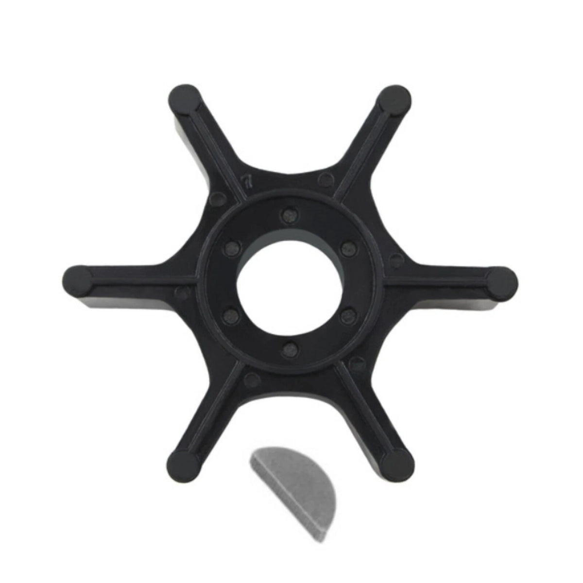 Water Pump Impeller with Key for Suzuki Outboard DT 2-9 Motors 17461-98501
