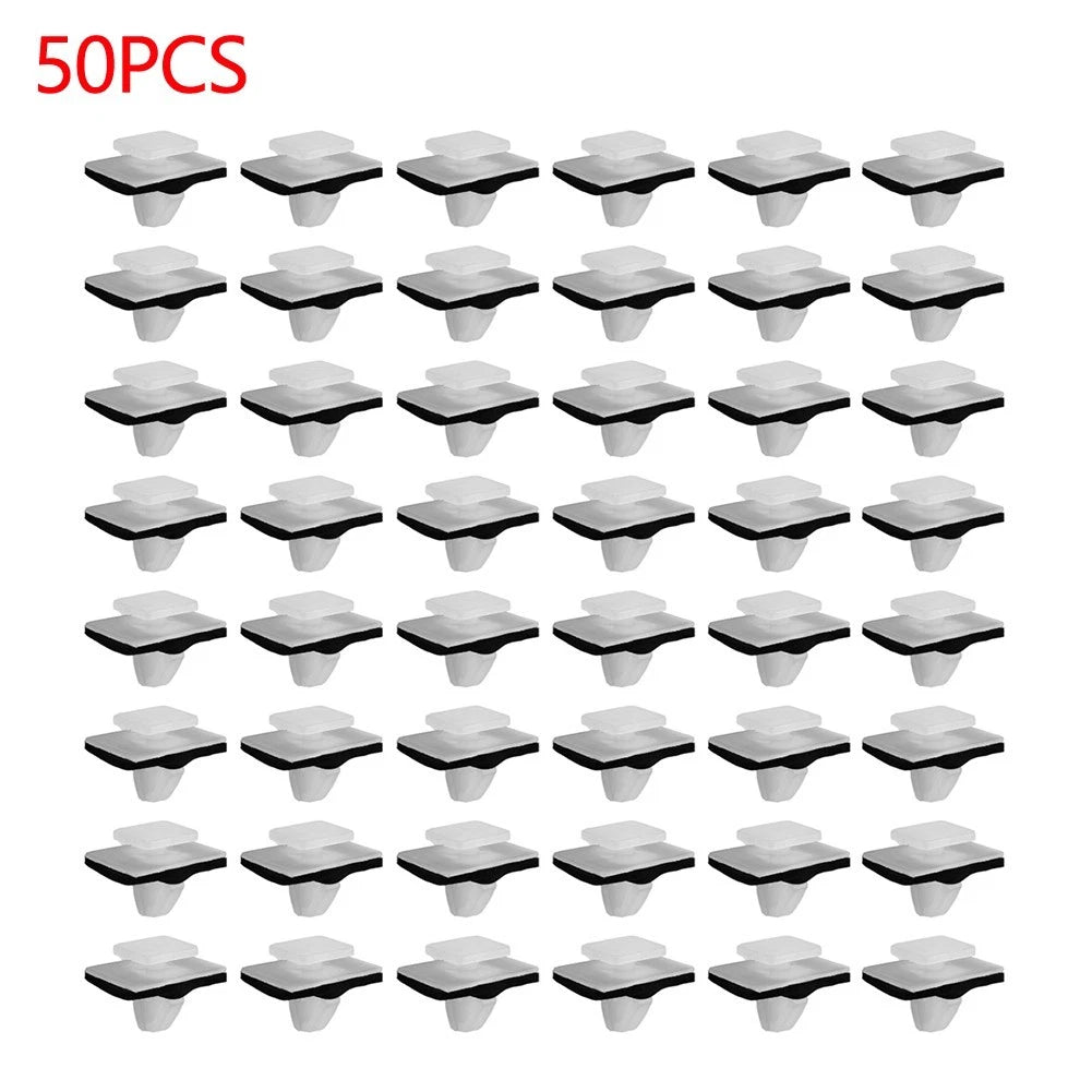 50 X Nylon Moulding Clip Rocker Panel Retainer & Sealer for Hyundai 87756-2E000！