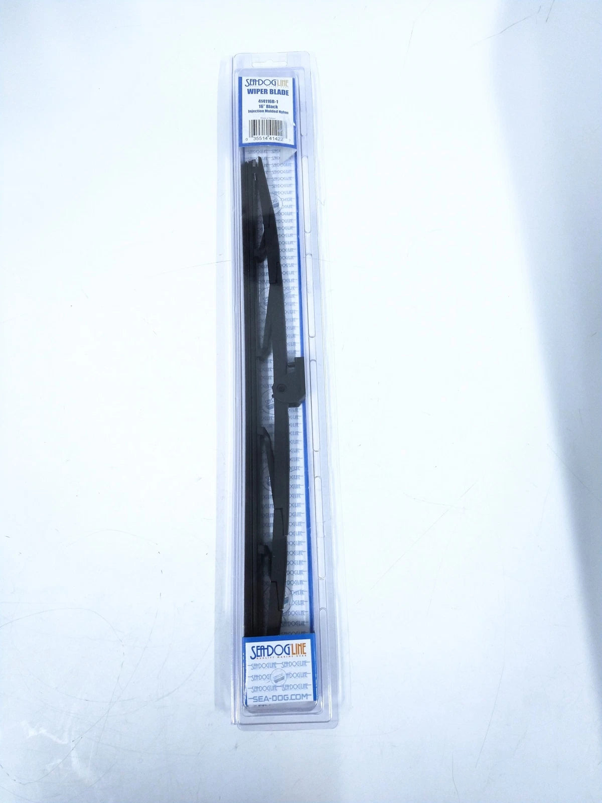 Sea Dog Line 414116B-1 , Black Injection Molded Nylon Wiper Blade 16''