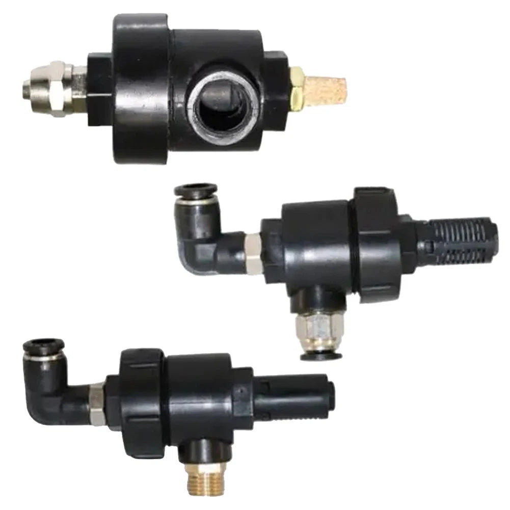 Tire Changer Cylinder Accessory Quick Single Way Exhaust Elbow Valve Tyre Repair