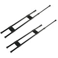 2pcs Telescopic Support Rod for RV Fridge 40-70cm Expandable PVC and Metal Bar