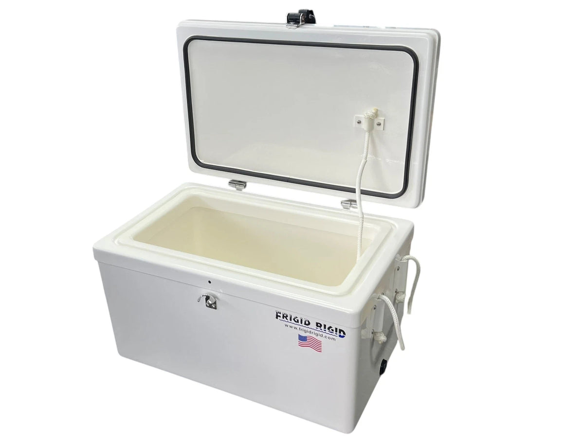 Frigid Rigid Cooler / Ice Chest, L 24in X W 15in X H 15in, , (minor Cracking)