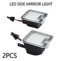 Car Side Mirror Lights LED Bright White Direct Replacement Save Energy