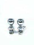 Reese Hitches 33849, Class II Chrome Hitch Ball, 2 Inch, GTW 3500lbs, 2 Pack