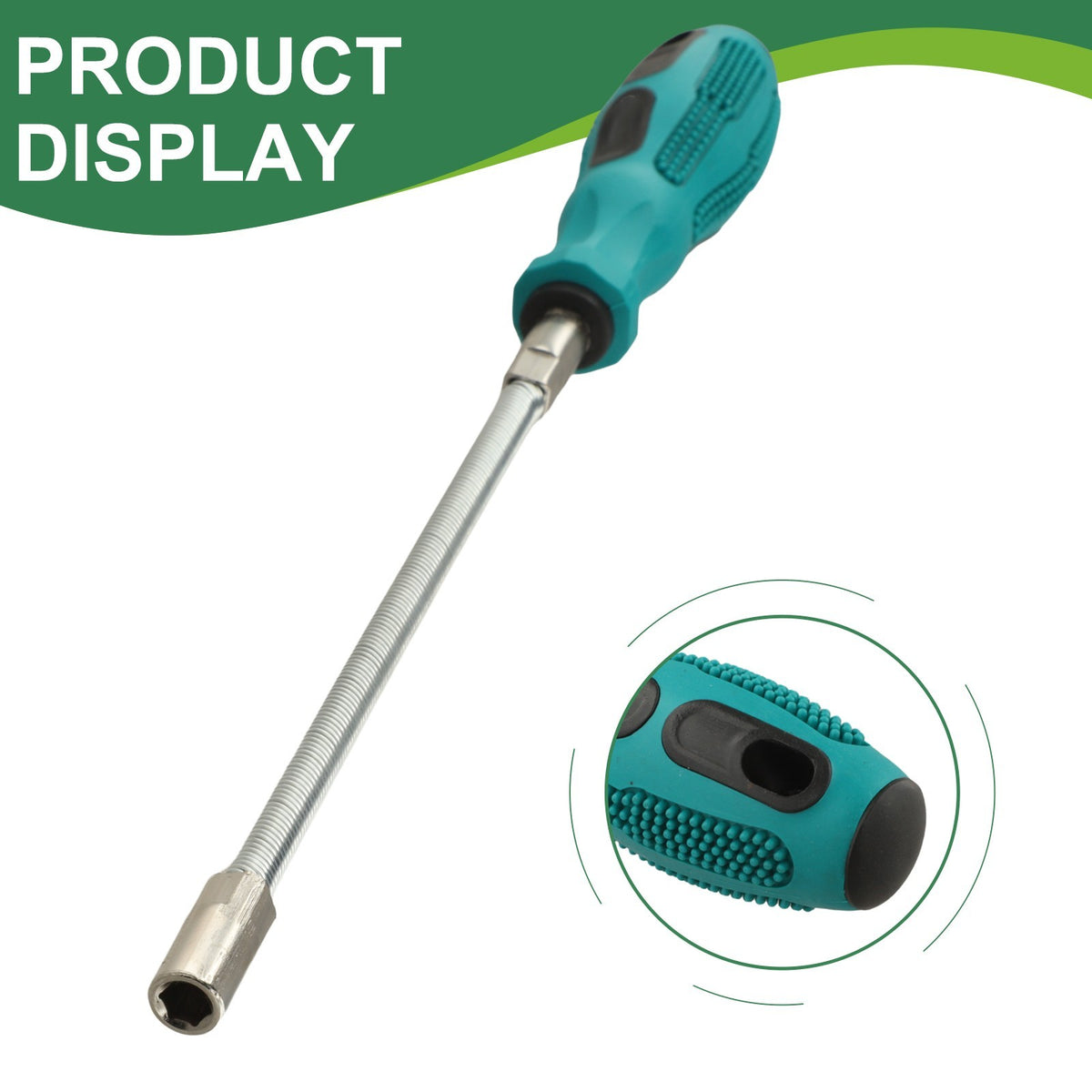 Hose Clamp Driver 7mm Metric Nut Driver Flexible Nut Driver Screwdriver
