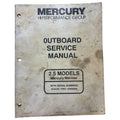 Mercury/Marine R 90-815595--1, 2.5 Models Outboard Service Manual (1994)