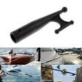 Boat Hook 1 Pcs 20cm Long Black Fishing Kayak for Marine Mooring Nylon