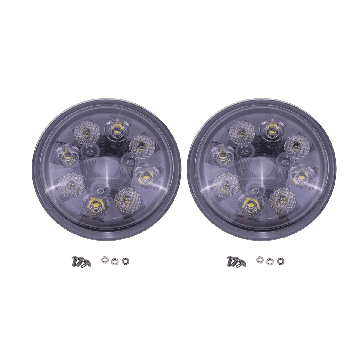 2X 24W LED Sealed Hi/Lo Beam Work Light AR85263 RE25125 for John Deere 2550 3040