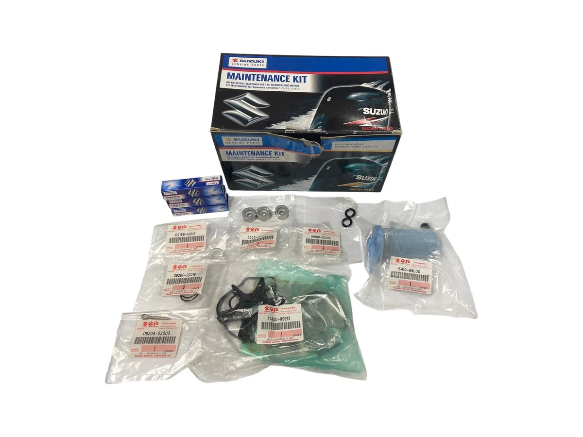 Suzuki 17400-88822 Maintenance Kit Assembly DF50AV/60AV ('14~) No Oil Filter OEM