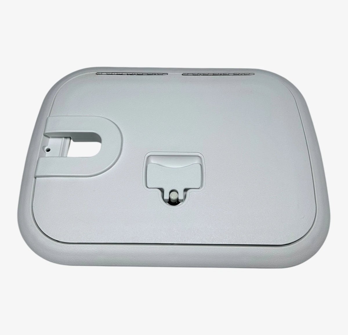 Jim Black White Access Hatch Lid 12'' X 9'' with 1 1/4'' Rope Hole