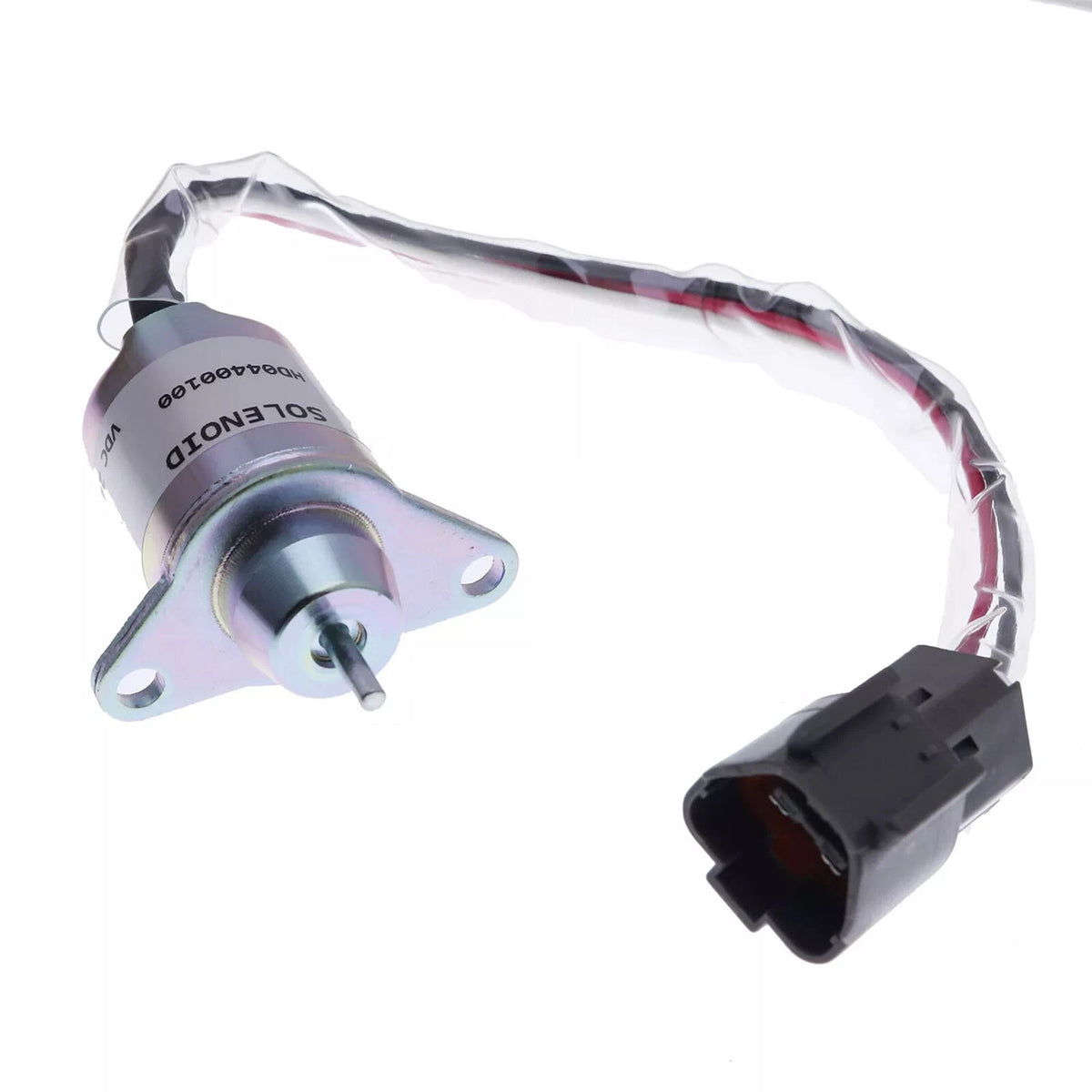 Fuel Shut Off Solenoid 129612-77940 for Yanmar 3TNV88-BPTB2 4TNV98 Doosan DH80