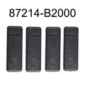Protect and Enhance Your for Kia Soul's Roof with Molding Covers Pack of 4