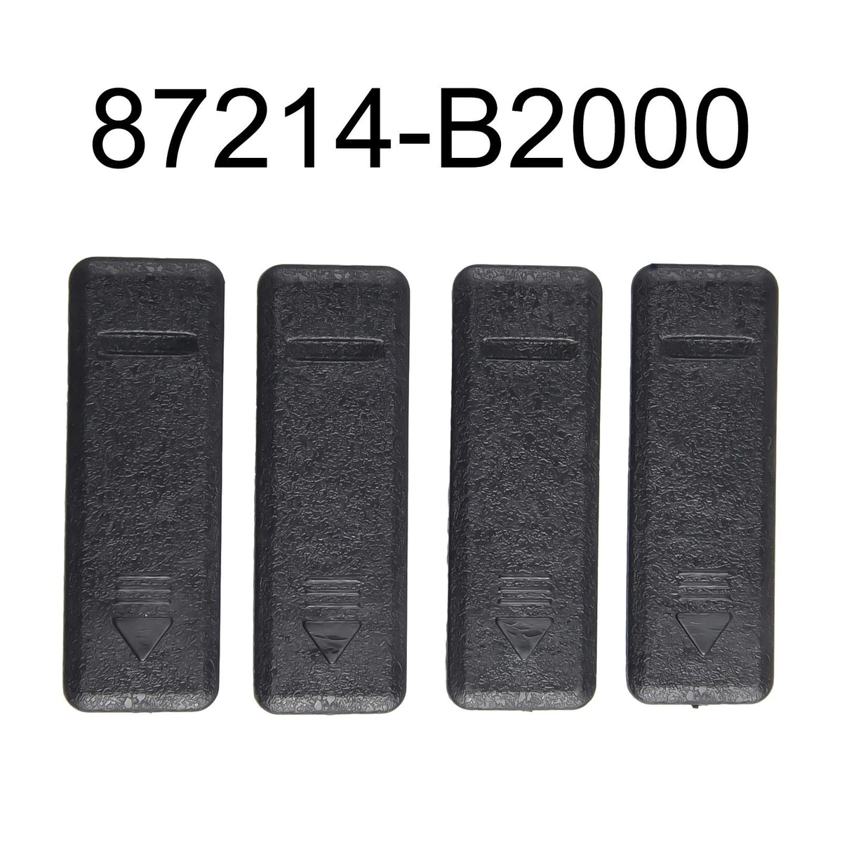 Protect and Enhance Your for Kia Soul's Roof with Molding Covers Pack of 4