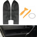 For Interior Door Armrest Cover Inner Set Auto Microfiber Leather Replacement
