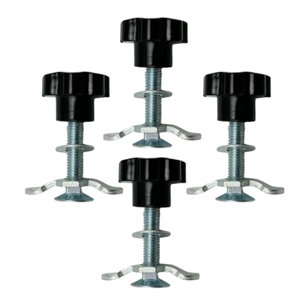 L Track Tie Down Accessories 4PCS M8x60mm Threaded Fixings Galvanized Steel