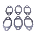 6Pcs Exhaust Manifold Gasket 3929881 for Cummins Engine 4BT 6BT Dodge 5.9L 12V