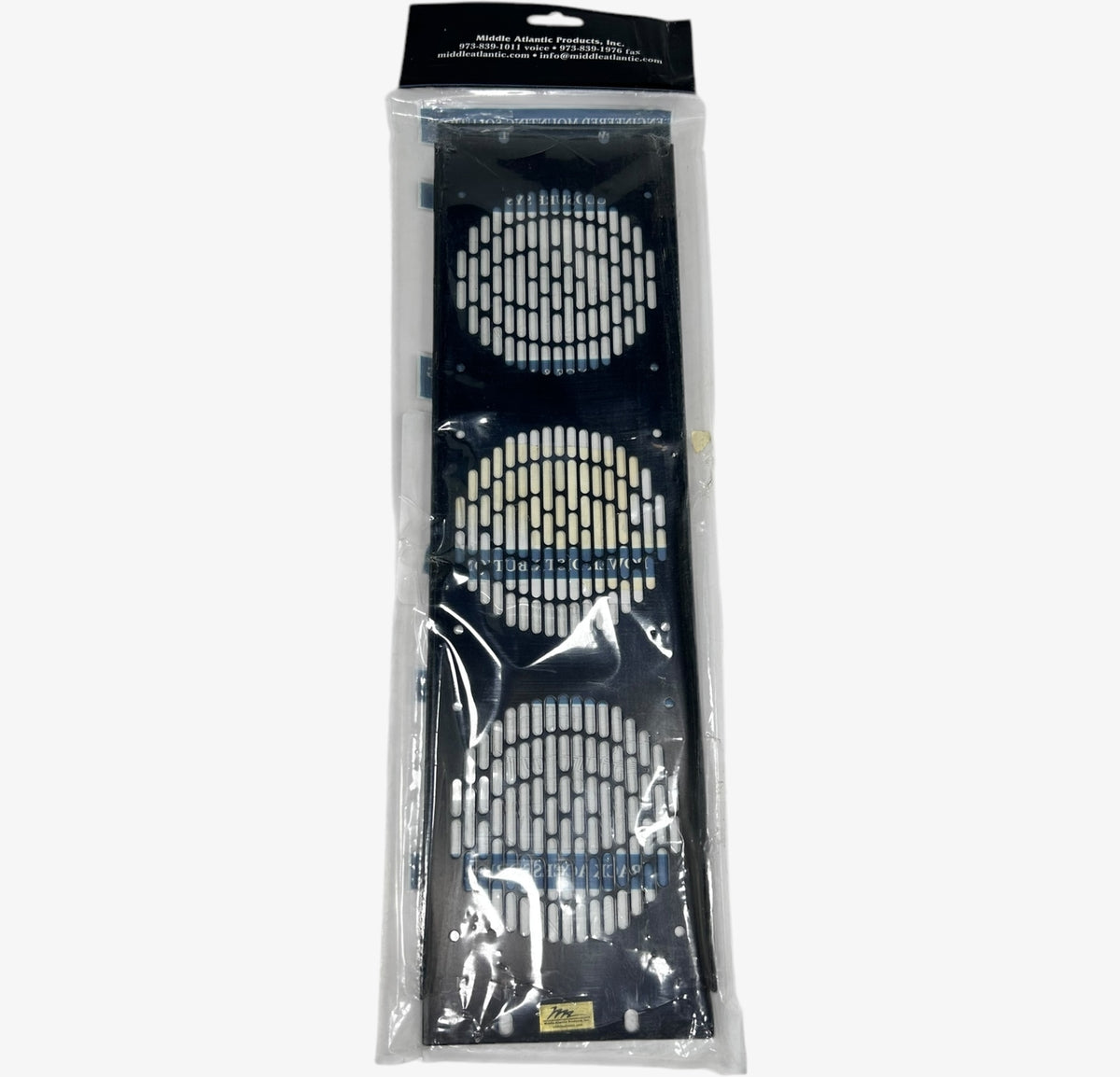 Middle Atlantic FP3, Enclosure Systems 3 Fan Metal Panel Cover 19''