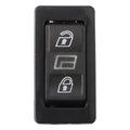 High Sensitivity 12V 20A 3 in1 Car Power Door Glass Switch Lock Control
