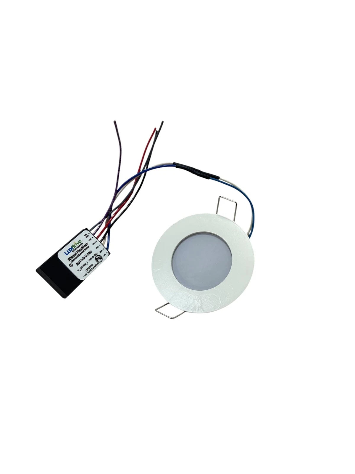 A Vision DV61 Overhead Light 3.15" 12 / 24V with FlexBlock DC LED Driver OEM