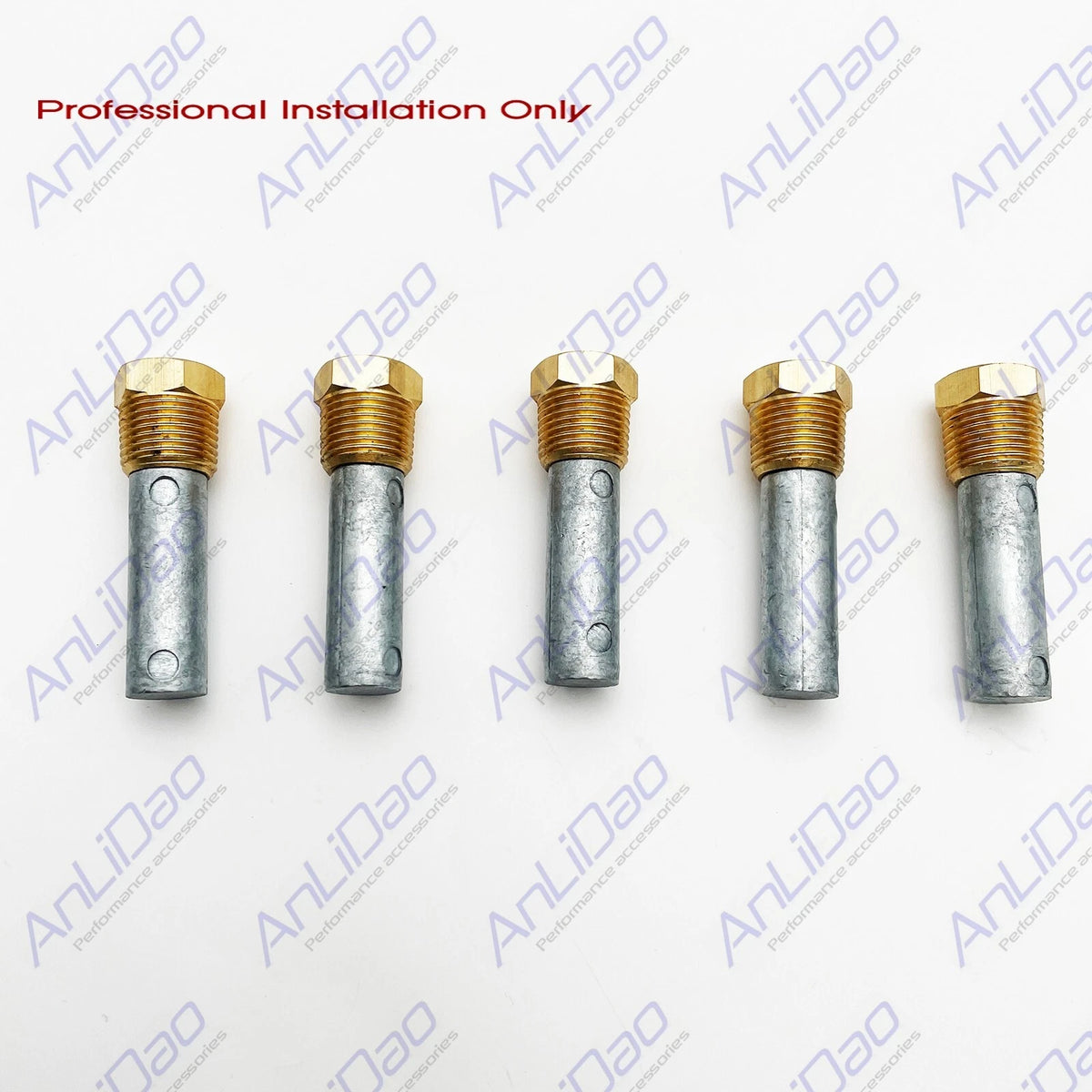 5Pcs Repl Martyr CME1E Zinc Pencil Anode Cooling System Anode 3/8 NPT X 1/2" X
