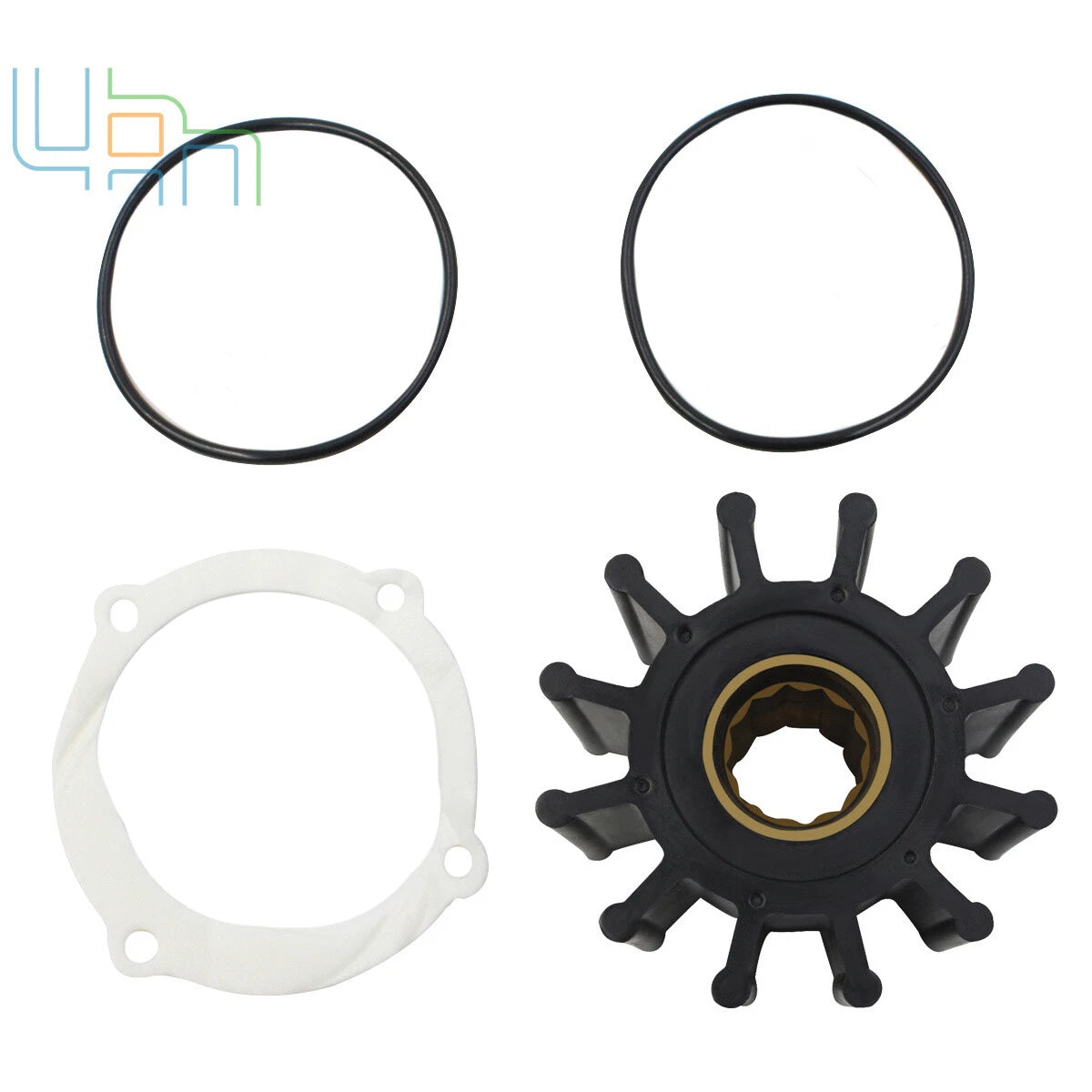 Water Pump Impeller Kit for Volvo 21212794 21213664 21951352 21951354 JMP 7136