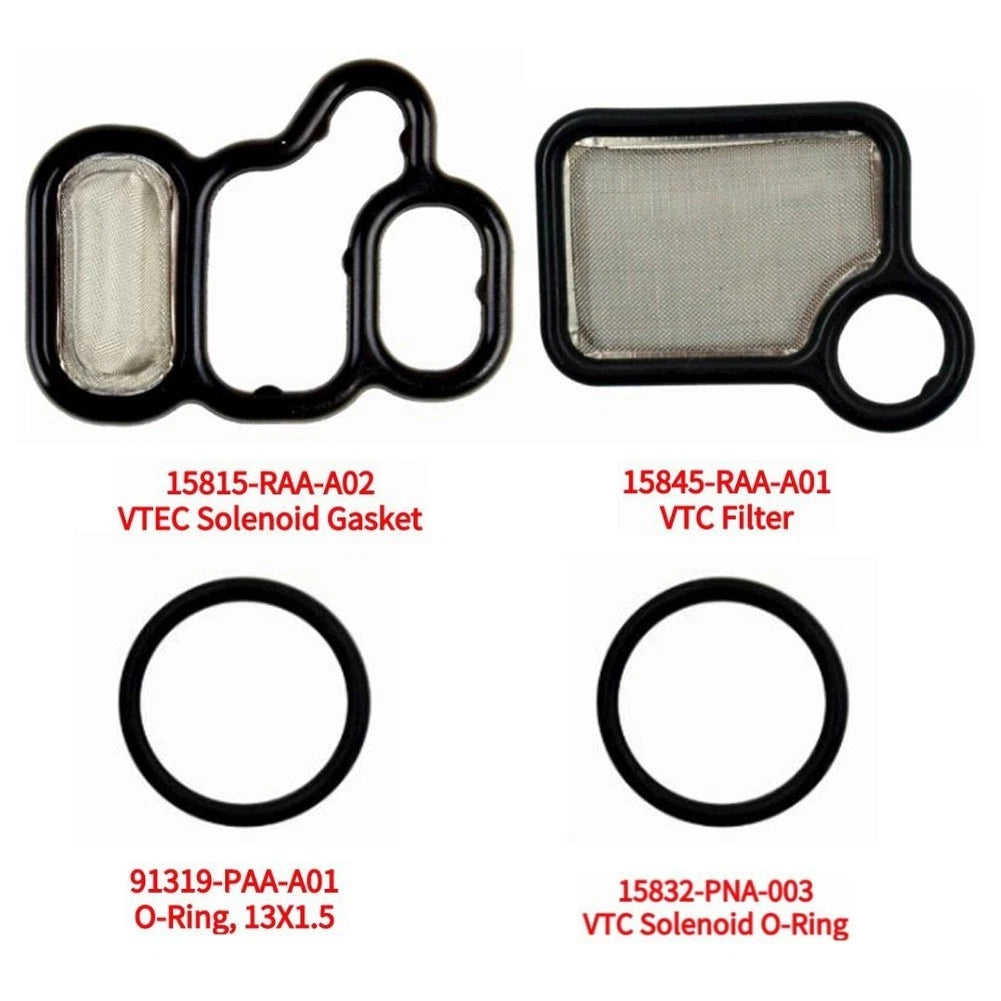 Solenoid Spool Valve Gasket Kit 15832-PNA-003 15845-RAA-A01 91319-PAA-A01 Parts