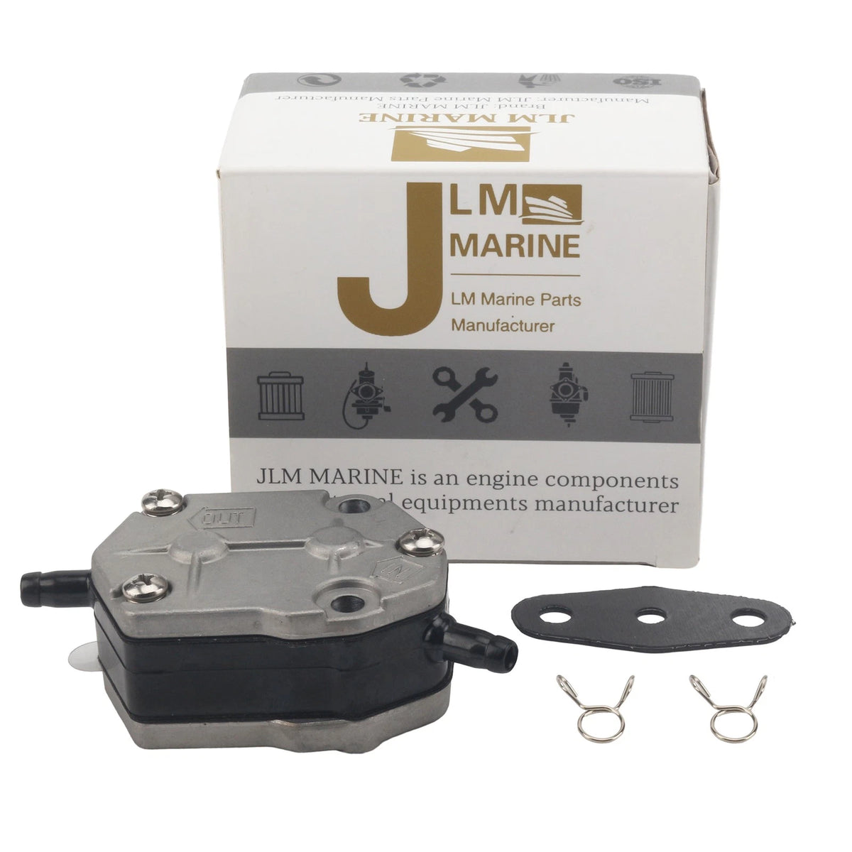 Fuel Pump & Gasket Kit for Yamaha 40 HP - 90 HP 2 Stroke 692-24410-00 18-7334