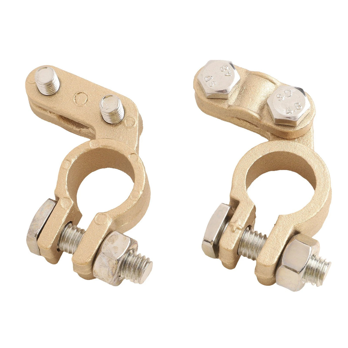 Reliable Battery Pole Terminals with Clear Positive and Negative Marking