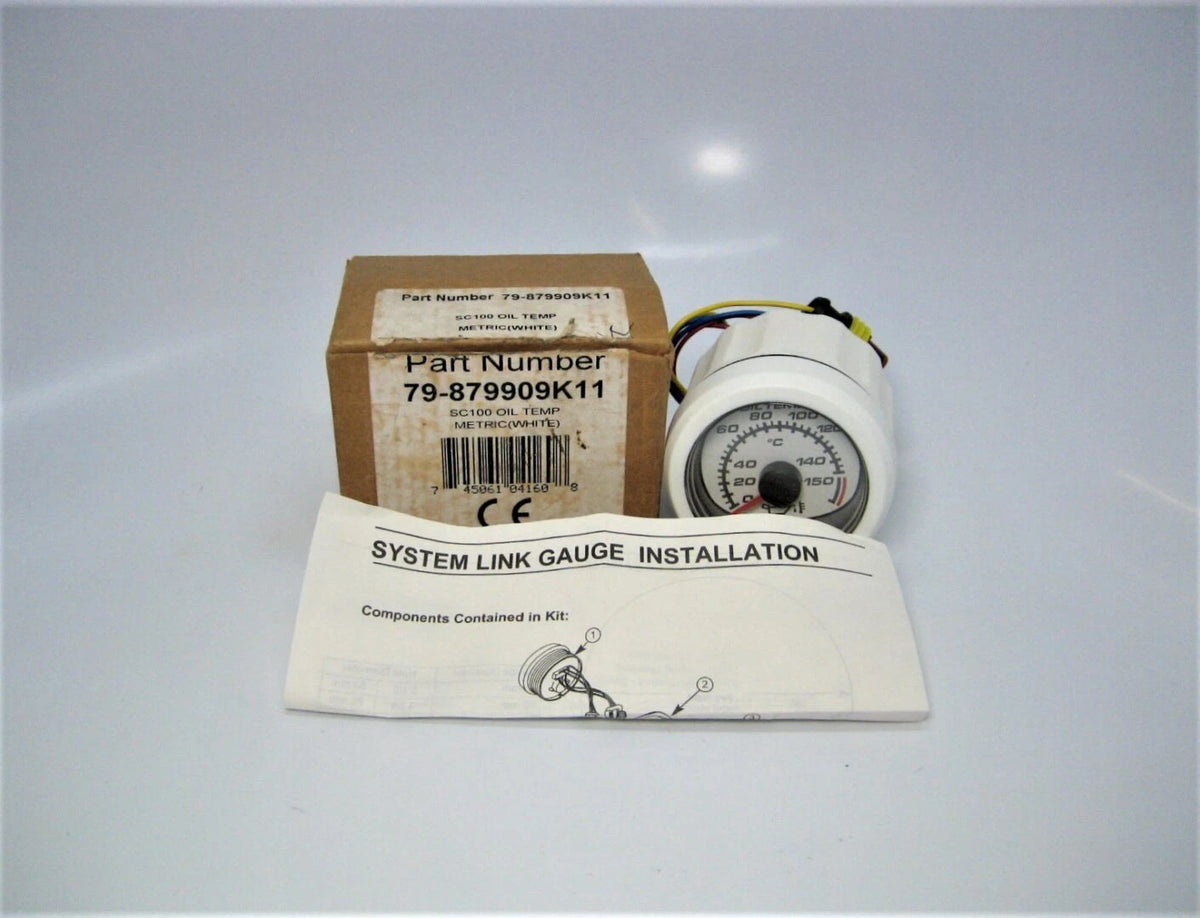 '- - Mercury SmartCraft 79-879909K11, SC100 Oil Temp. Gauge , CELSIUS ONLY
