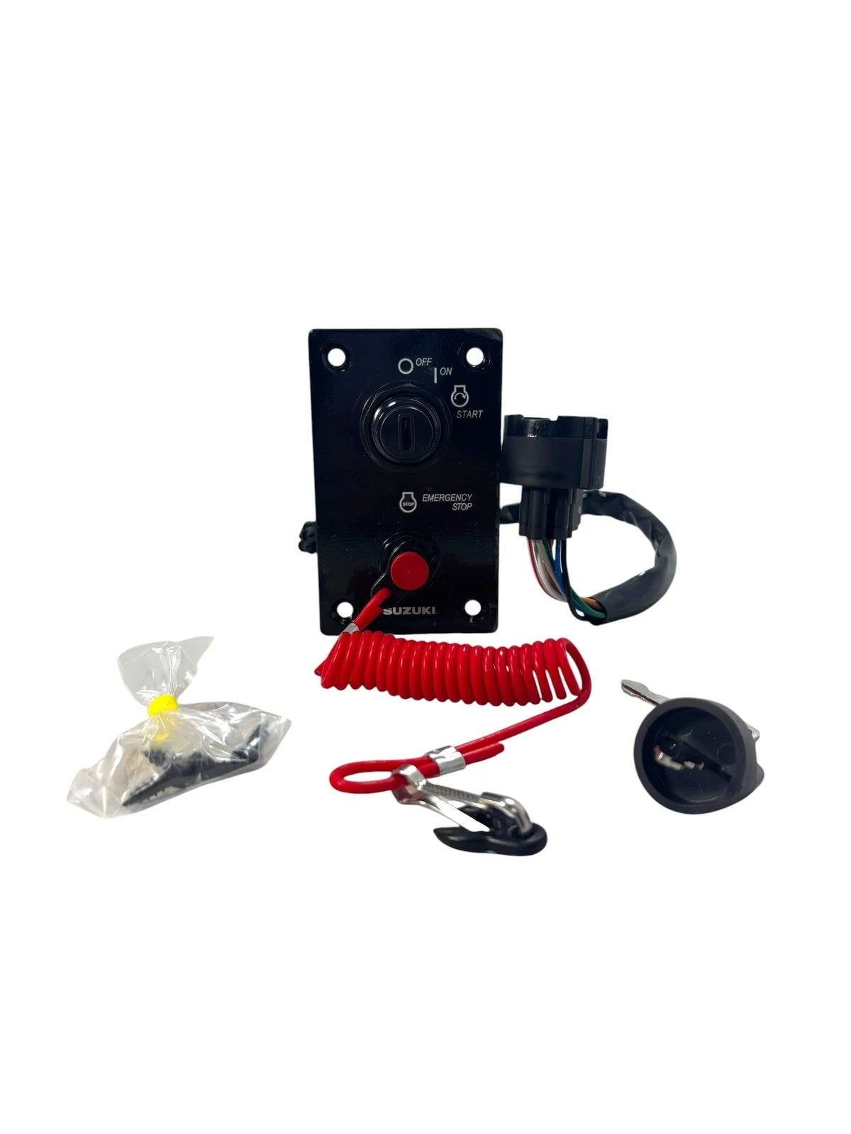 Suzuki 37100-96J2*, Single Ignition Switch Panel Mechanical Controls