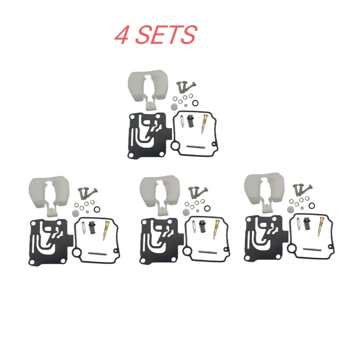 4X 62Y-W0093-10 62Y-W0093-11 Carburetor Repair Kit for Yamaha Outboard 40/50HP