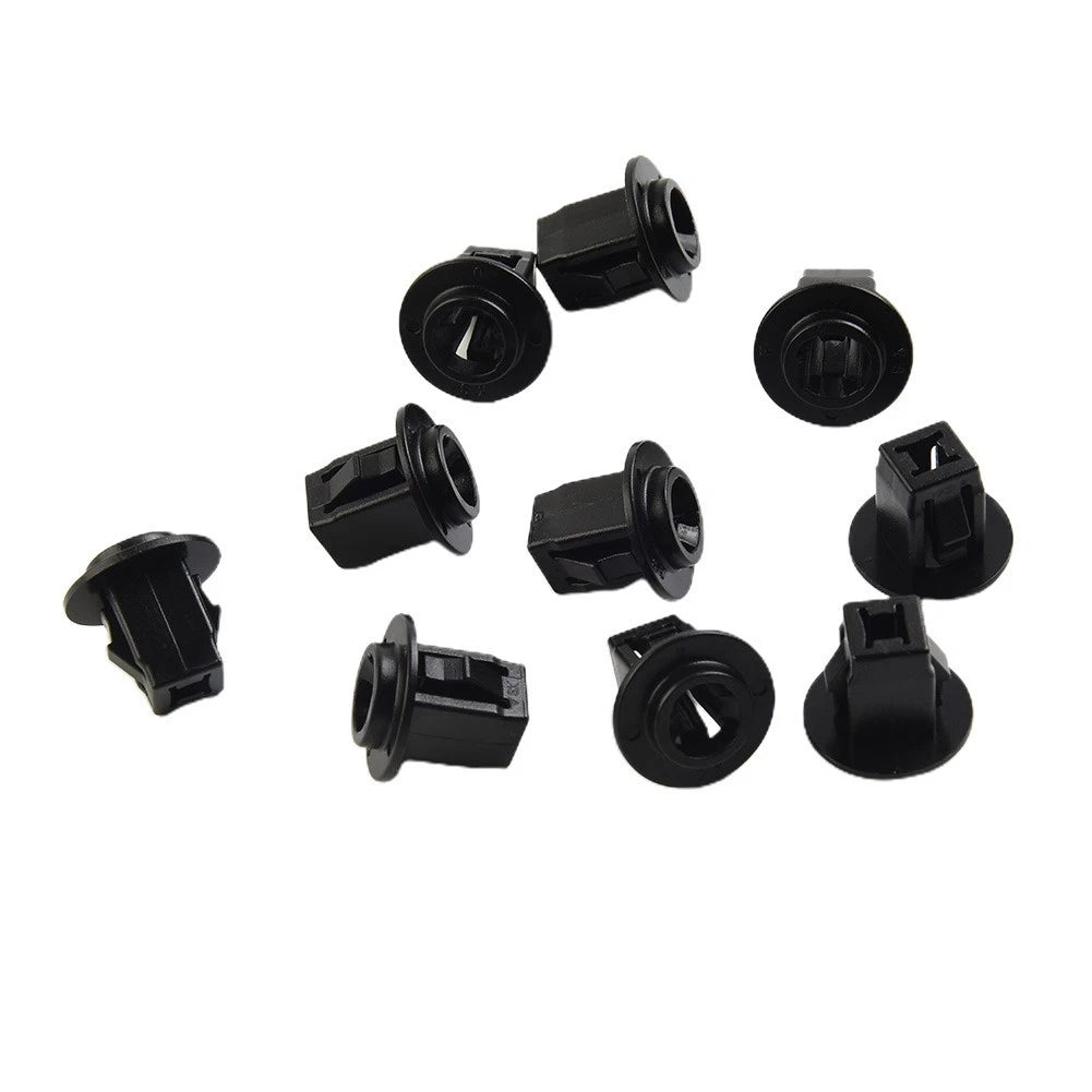 Nut Clips Grommet Exterior Accessories Retainer Nut Clips Black Clip-On