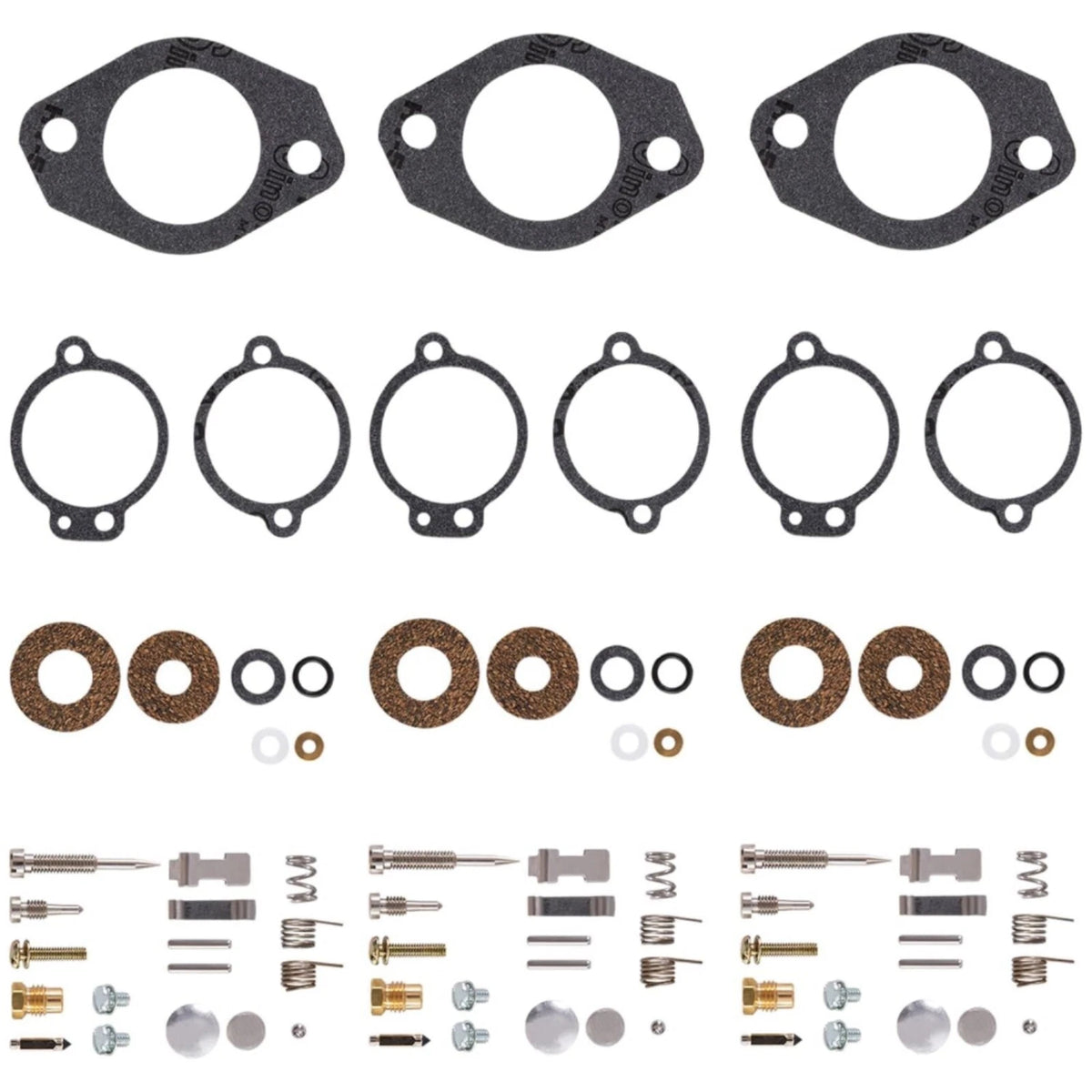 3X for Mercury 65-90-115-150H P Inlines Carburetor Repair Kit 1395-5109 1 18-7021