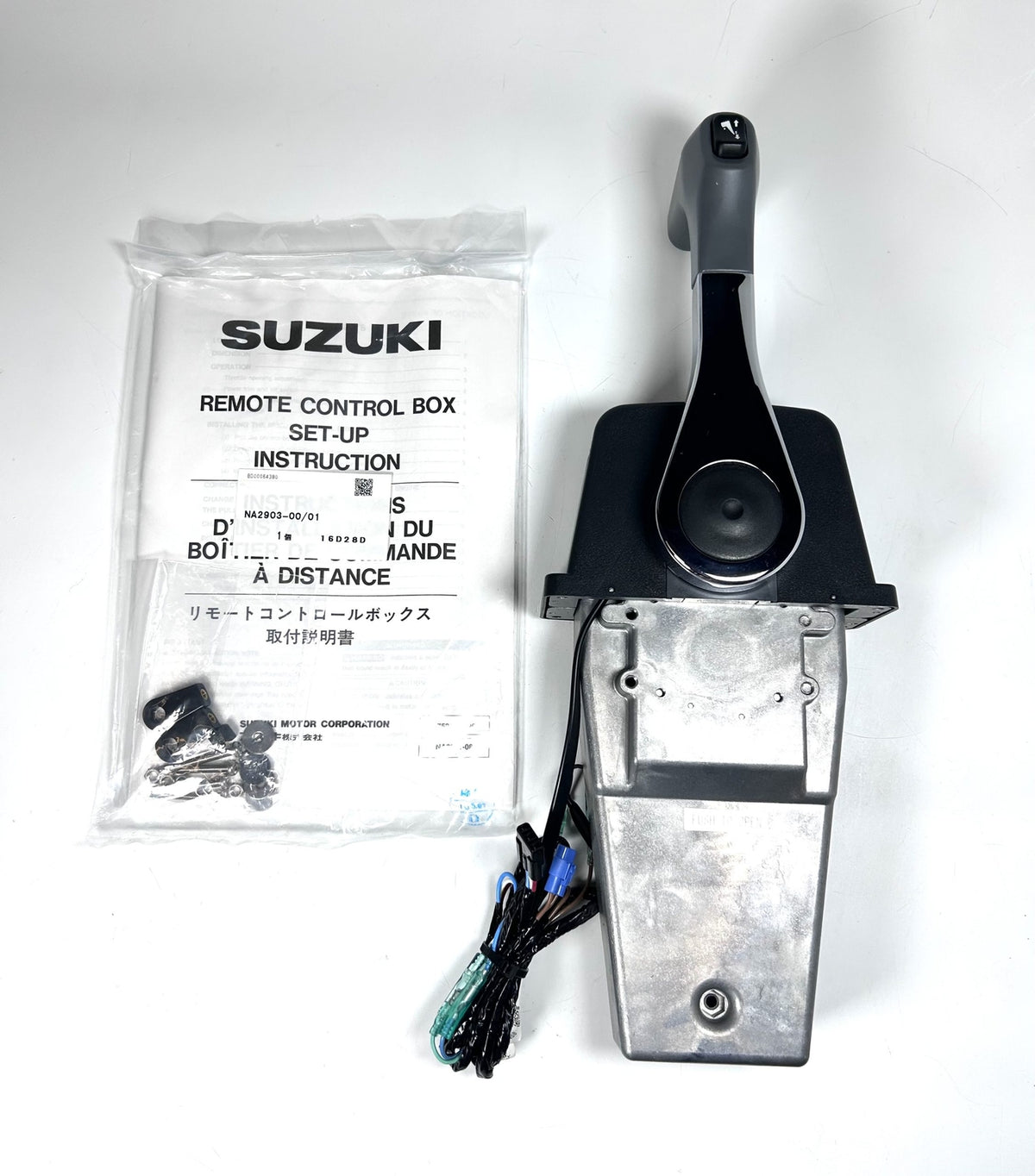 Suzuki 67000-93J05, Single Engine Throttle Remote Control Box, - OEM