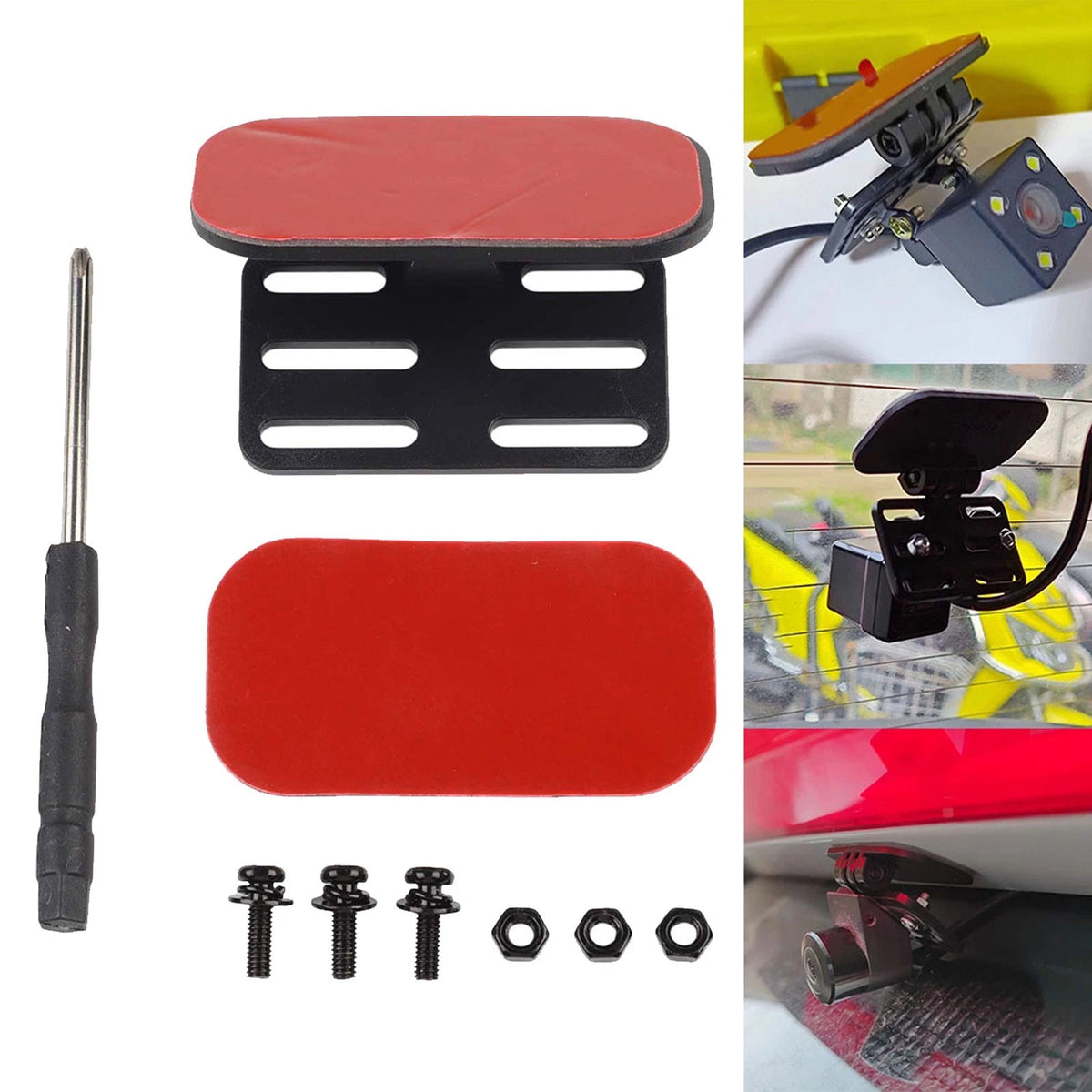 Compatible Rear Bracket for Backup Cameras Easy Installation for All Vehicles