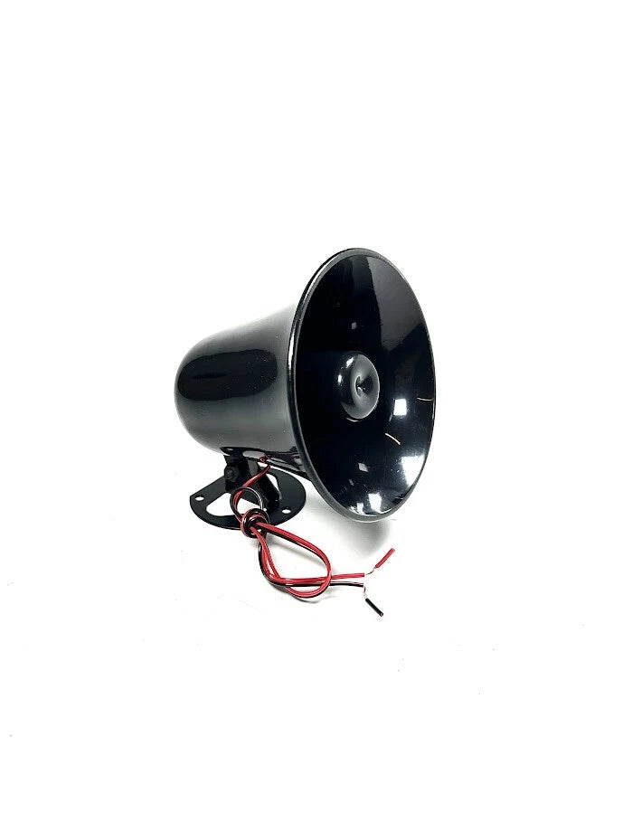 '- - Ademco 705-8, Siren / Speaker, 10 Watt, Black, 5 1/4in X 5 1/4in