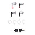 Lock Cylinder Set Aluminum Alloy Construction Easy Installation Process