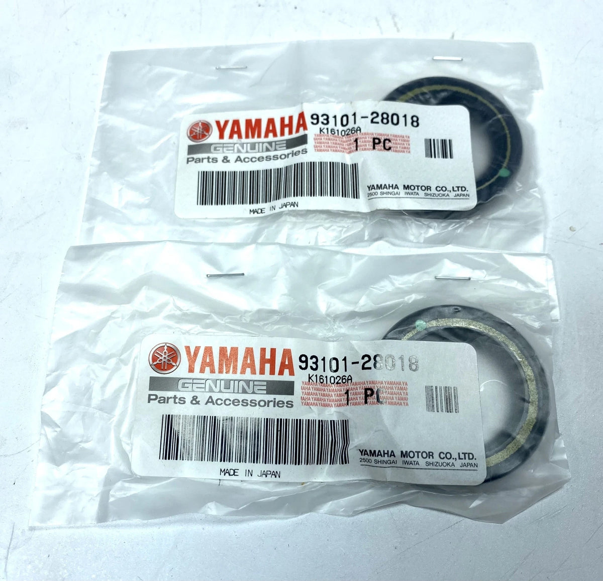 '- - Yamaha 93101-28018 , Prop Shaft Oil Seal OEM - 2 Pack