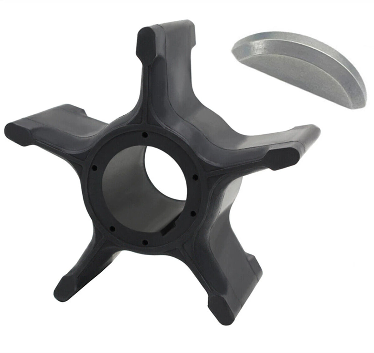 Water Pump Impeller with Key 17461-93J00 for Suzuki Outboard DF 200-350 Motor