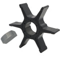 Water Pump Impeller with Key 17461-96301 18-3096 for Suzuki Outboard DT 25 Motor