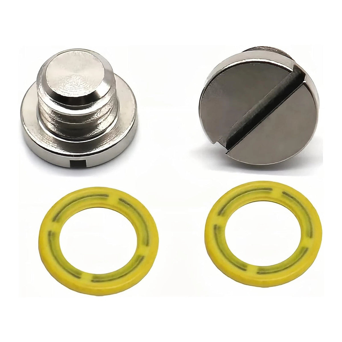 2X Lower Unit Drain Plug Gearcase Screw for Mercury (18-2244, 10-79953A2, 10-79953Q2)