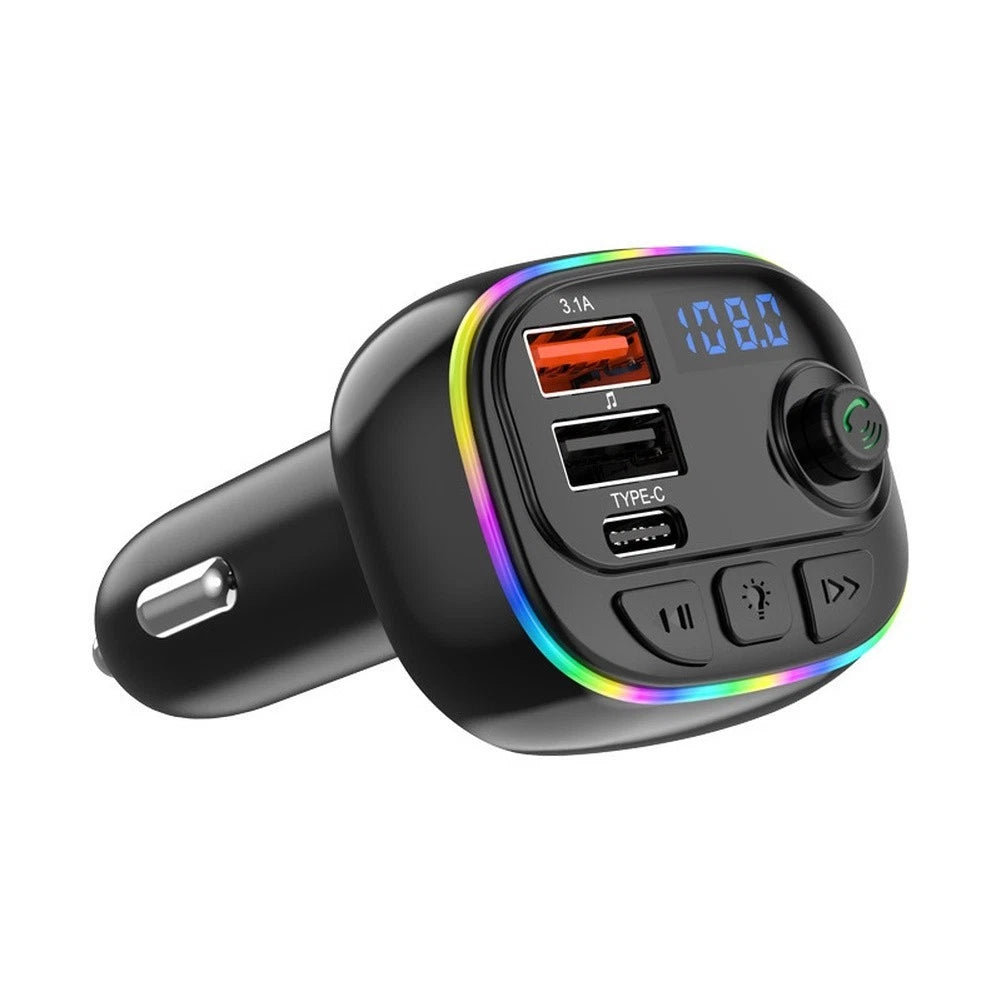 Wireless Car USB MP3 Player with FM Transmitter Dual USB Charger for Vehicles