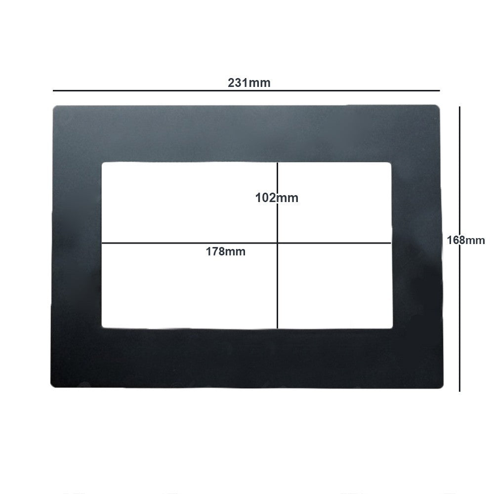 Universal-Car Radio for Fascia Panel Double for 2 Din Frame DVD Player 178x102MM