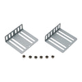 Installation Kit Car Radio for 2 Brackets for 2 Din Accessories Metal Mounting