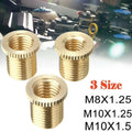 Insert Kit M10x1.25，M10x1 .5，M8x1.25 for Shift Knob Thread Adapter Nut Insert Kit
