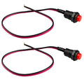 12V Car for Horn Switch Modified Small Button Replacement for Vehicle Use