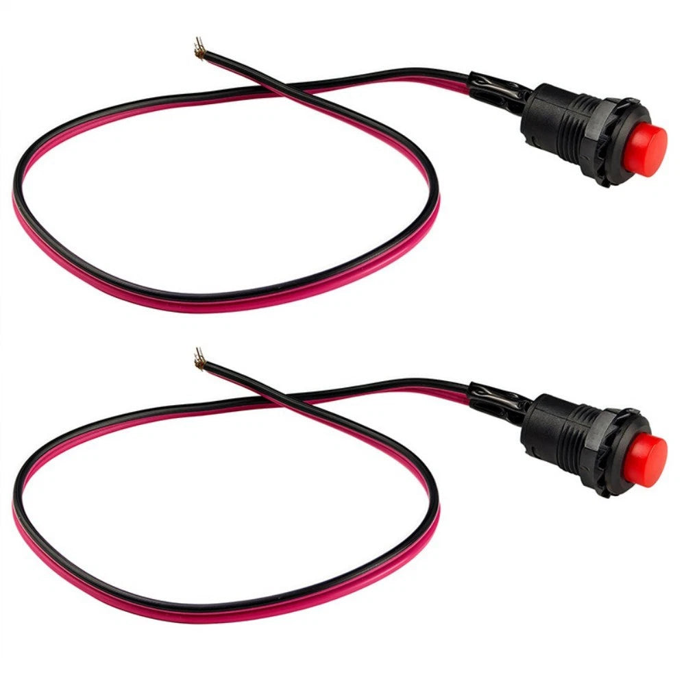 12V Car for Horn Switch Modified Small Button Replacement for Vehicle Use