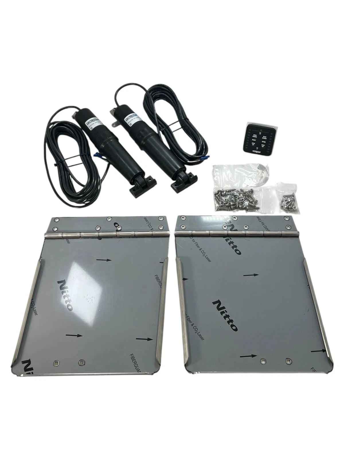 Lectrotab XKASL12x12, Electromechani Cal SS Trim Tab System, with SLC Control