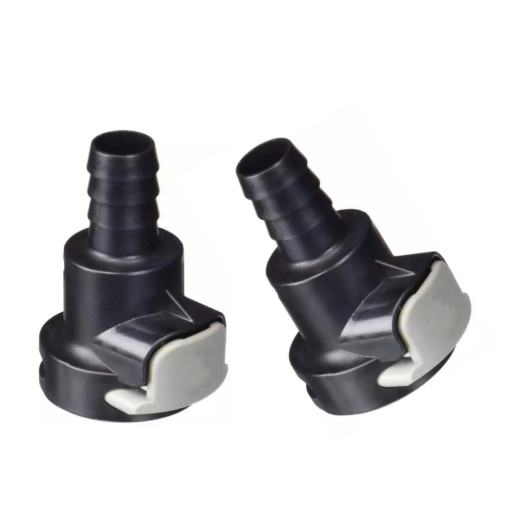 2Pcs Universal Sprayless Marine Fuel Connector Female 1/4" NPT 8838HF6